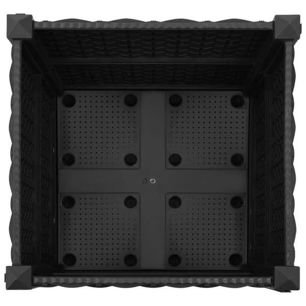 vidaXL højbed 40x40x38 cm polypropylen