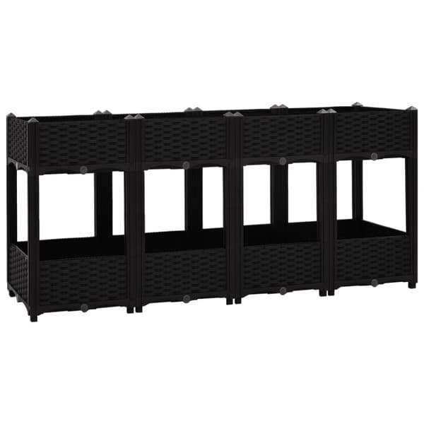 vidaXL højbed 160x40x71 cm polypropylen