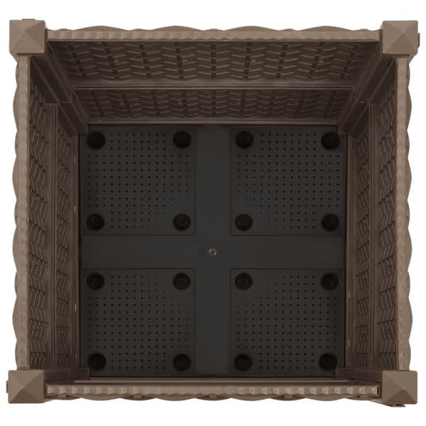 vidaXL Høybed 40x40x38 cm polypropylen