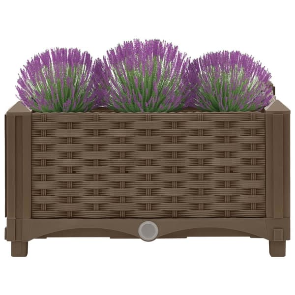 vidaXL Høybed 40x40x23 cm polypropylen