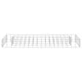 Miniatyrbillede 3 af 6: vidaXL gabion-højbed 90x30x10 cm galvaniseret stål