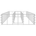 Miniatyrbillede 4 af 6: vidaXL gabion-højbed 90x30x10 cm galvaniseret stål