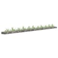 Miniatyrbilde 1 av 6: vidaXL Gabion høybed galvanisert stål 450x30x10 cm