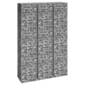 Miniatyrbilde 1 av 6: vidaXL Gabion høybed 3 stk 30x30x150 cm jern