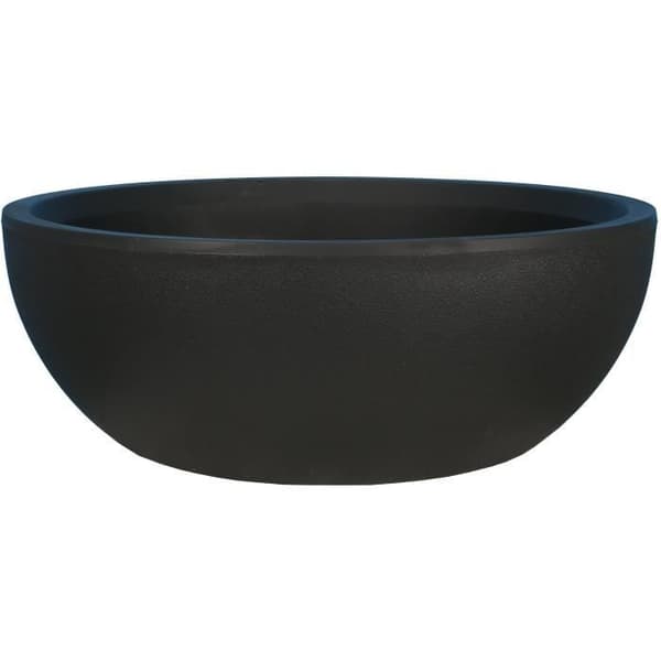 RIVIERA - Blomkrukskärare - granit D40 - svart