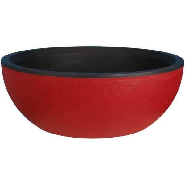 RIVIERA - Blomkrukskärare - granit D40 - röd