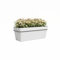 Miniatyrbillede 2 af 4: ARTEVASI - Kit balkongkruka capri re 50cm v2 vit 50,2 x 28,5 x h20 cm - 1,45l