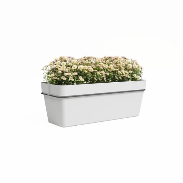 ARTEVASI - Kit balkongkruka capri re 50cm v2 vit 50,2 x 28,5 x h20 cm - 1,45l