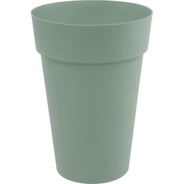EDA PLASTIQUE - Toscana hög vas - 67L - Ø 46 x 65 cm - Lagergrön