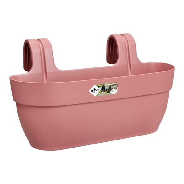 ELHO - Blomkruka - Vibia Campana Easy Hanger Large - Dammrosa - Utomhusbalkong - L 24,1 x B 46 x H 26,5 cm