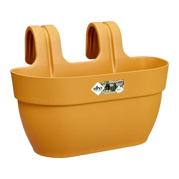 ELHO - Blomkruka - Vibia Campana Easy Hanger Medium - Honungsgul - Utebalkong - L 24,1 x B 36 x H 26,5 cm