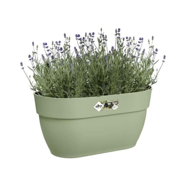 ELHO - Blomkruka - Vibia Campana Easy Hanger Medium - Pistaschgrön - Utebalkong - L 24,1 x B 36 x H 26,5 cm