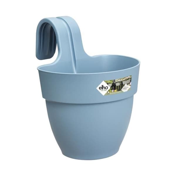 ELHO - Blomkruka - Vibia Campana Easy Hanger Small - Vintage Blå - Utomhusbalkong - L 24,1 x B 20,5 x H 26,5 cm