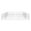 Miniatyrbilde 3 av 5: vidaXL Gabion høybed galvanisert stål 100x100x20 cm
