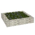 Miniatyrbilde 1 av 5: vidaXL Gabion høybed galvanisert stål 100x100x20 cm