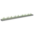 Miniatyrbillede 1 af 7: vidaXL gabion-højbed 360x30x10 cm galvaniseret stål