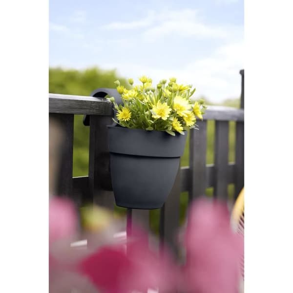 ELHO - Blomkruka - Vibia Campana Easy Hanger Small - Antracit - Utebalkong - L 24,1 x B 20,5 x H 26,5 cm
