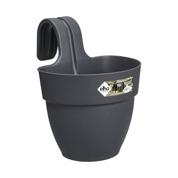ELHO - Blomkruka - Vibia Campana Easy Hanger Small - Antracit - Utebalkong - L 24,1 x B 20,5 x H 26,5 cm