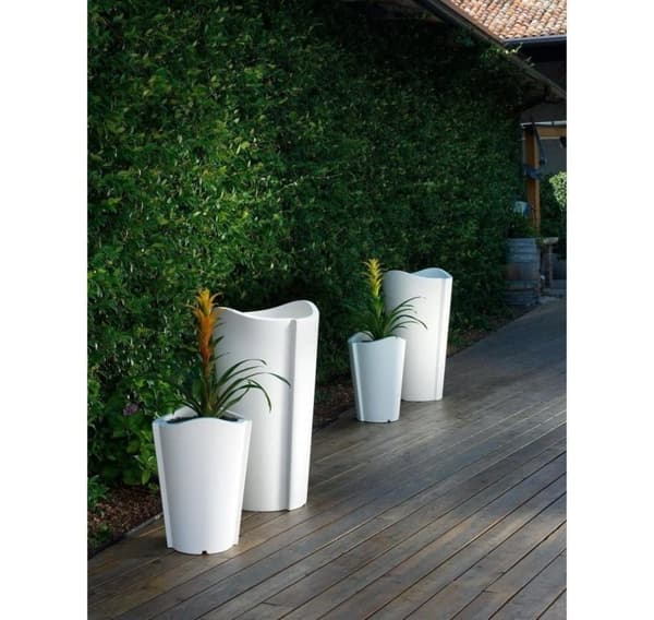 Kukkaruukku BASSANO ESSENTIAL 100cm BIANCO