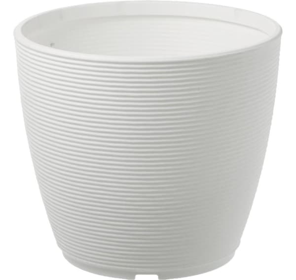 Plantepotte RING ø38cm x h32, hvit