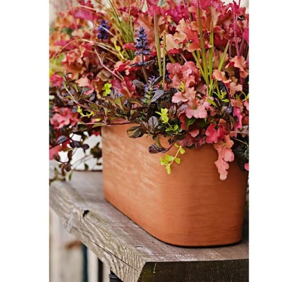 Plantepotte PAROS 50cm x 17cm x h19cm, ler