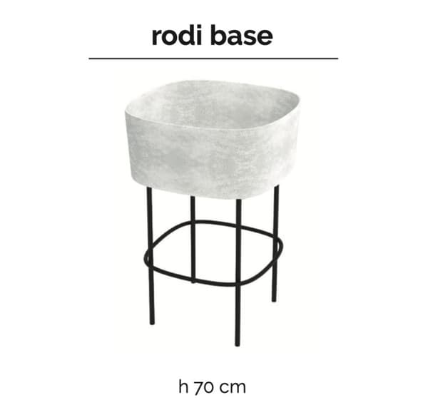 Jernstativ for Plantepotte RODI og OVER, h77cm