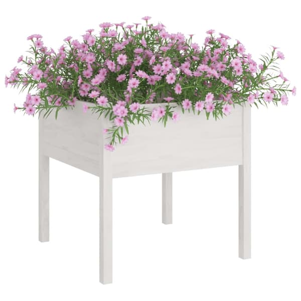 vidaXL Plantekasse 70x70x70 cm heltre furu