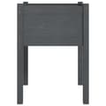 Miniatyrbilde 6 av 9: vidaXL Plantekasser 2 stk grå 50x50x70 cm heltre furu