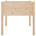 Pikkukuva 4 / 7: vidaXL Puutarhan kukkalaatikko 70x70x70 cm täysi mänty