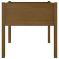Pikkukuva 6 / 9: vidaXL Puutarhan kukkalaatikot 2 kpl hunajanruskea 70x70x70 cm mänty