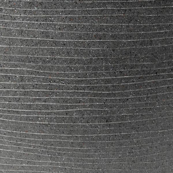 Capi Blomkruka Arc Granite rektangulär 90x35x40 cm antracit