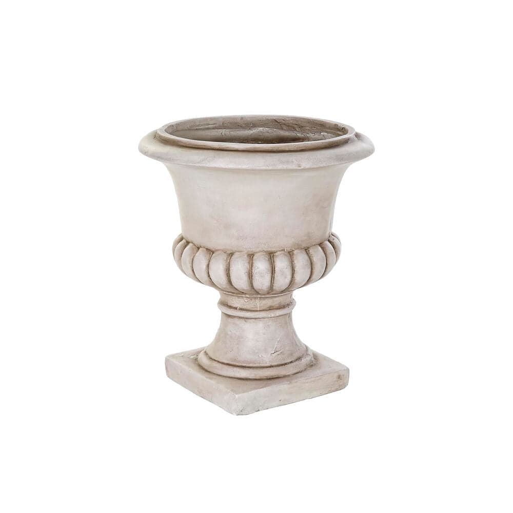 Planter DKD Home Decor Light grey Magnesium (44 x 44 x 49 cm)