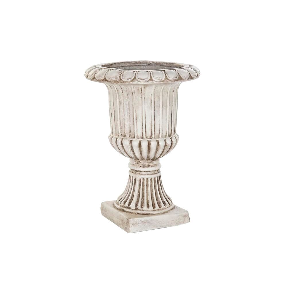 Planter DKD Home Decor Light grey Magnesium (45 x 45 x 61 cm)