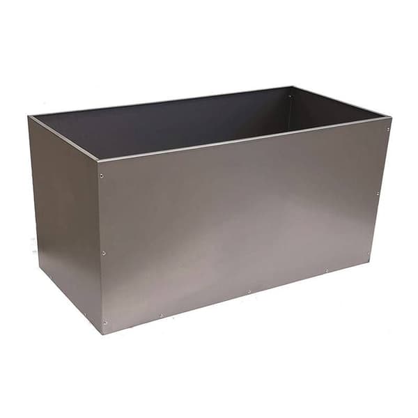 Kruka Cortenstål rost 80x40cm