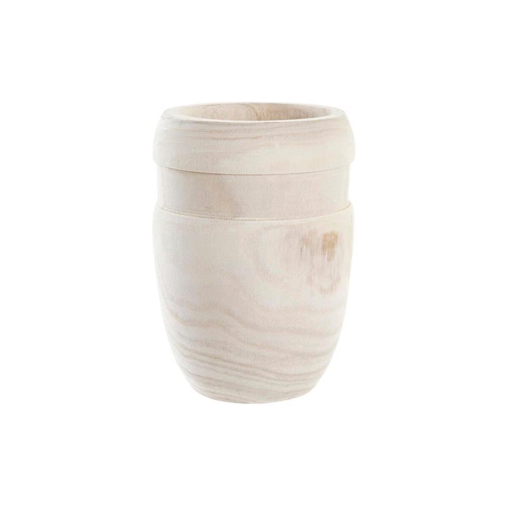 Planter DKD Home Decor Brown Boho (15 x 15 x 20 cm)