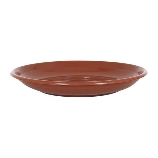 Sino fat av brun keramik Mått - Ø 14 cm