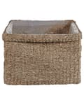 Miniatyrbillede 5 af 11: Urtepotteskjuler Beige Naturligt Søgræs 23 x 34/27 x 36/30 x 45 cm Håndvævet Blomsterkrukker Boho Style Indendørs Dekoration