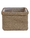 Miniatyrbillede 6 af 11: Urtepotteskjuler Beige Naturligt Søgræs 23 x 34/27 x 36/30 x 45 cm Håndvævet Blomsterkrukker Boho Style Indendørs Dekoration