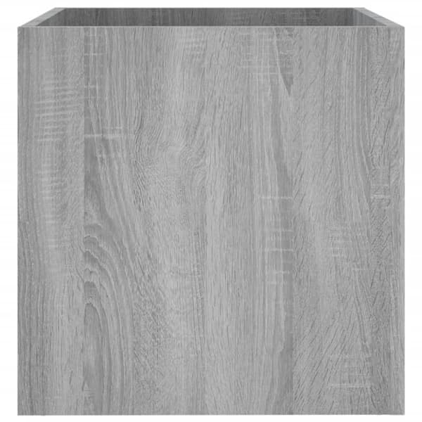 vidaXL Plantekasse grå sonoma 40x40x40 cm konstruert tre