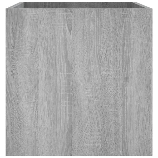 vidaXL Plantekasse grå sonoma 40x40x40 cm konstruert tre