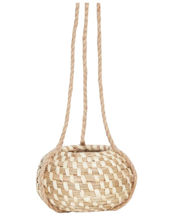 Sett med 2 hengepotter natur sjøgress 27x86/22x69 hjem tilbehør boho