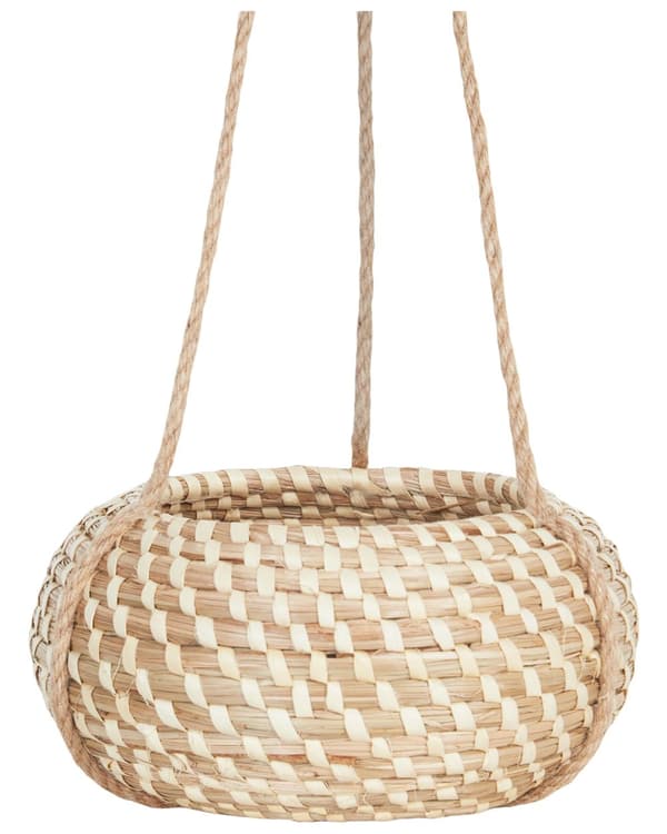 Sett med 2 hengepotter natur sjøgress 27x86/22x69 hjem tilbehør boho