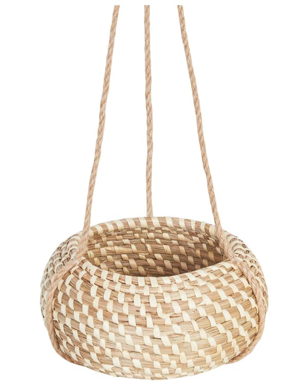 Sett med 2 hengepotter natur sjøgress 27x86/22x69 hjem tilbehør boho