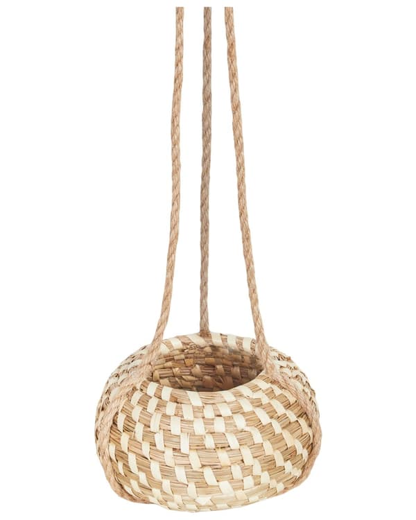 Sett med 2 hengepotter natur sjøgress 27x86/22x69 hjem tilbehør boho