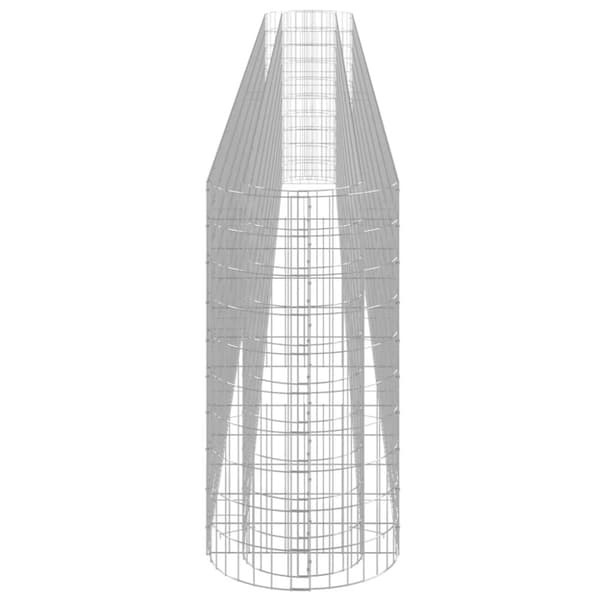 vidaXL Gabion høybed galvanisert jern 610x50x100 cm