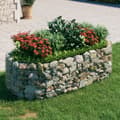 Miniatyrbilde 1 av 8: vidaXL Gabion høybed galvanisert jern 200x100x50 cm