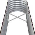 Miniatyrbilde 5 av 6: vidaXL Høybed pulverlakkert stål 260x40x36 cm brun