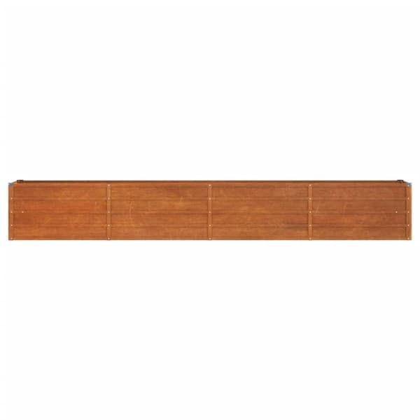 vidaXL Høybed rust 320x40x45 cm cortenstål