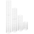 Miniatyrbillede 2 af 8: vidaXL gabion-kurve 4 stk. cylinderformet Ø30x50/100/150/200 cm