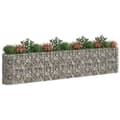 Miniatyrbillede 3 af 8: vidaXL gabion-højbed 470x50x100 cm galvaniseret jern